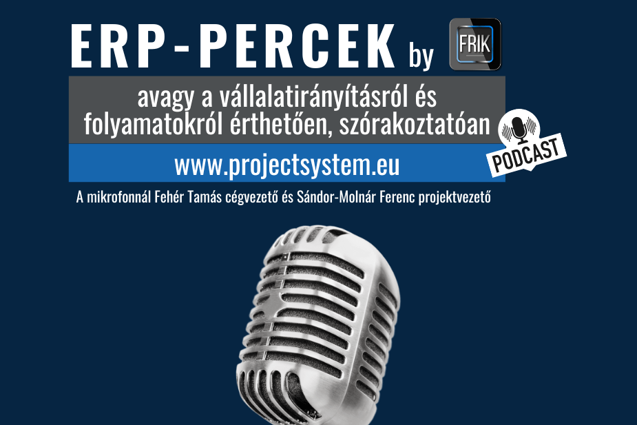 Vállalatirányítás tematikájú podcastet indítottunk