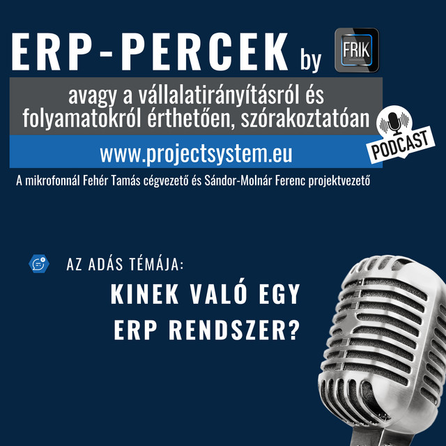 ERP-percek: Kinek való az ERP-rendszer?