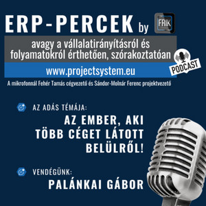 ERP percek – Az ember, aki több céget látott belülről - Palánkai Gábor